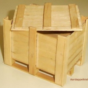 Pallets en Lading op schaal 1:14 Tamiya