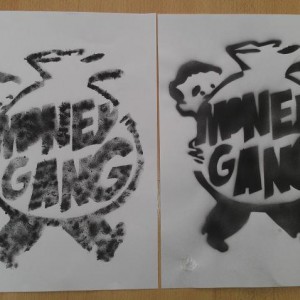 MoneyGang Airbrush 1e+2e keer