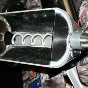 vijzelbak met motor