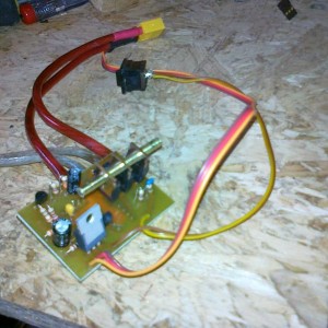 Homebrew ESC met BEC en schakelaar (high rate - tot 80A)
