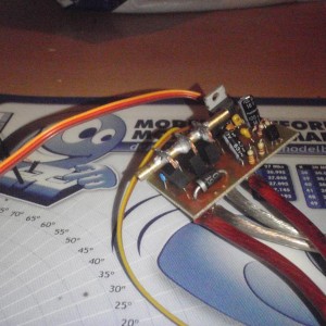 Eigenbouw ESC met gesoldeerde koelpijp