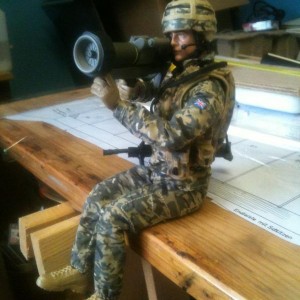 HM armed forces soldier