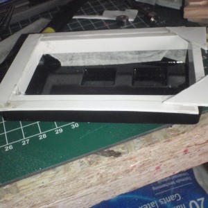 Frame gemaakt voor achterste dekhuisje