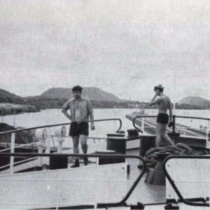 Witte Zee in Panamasluis '69