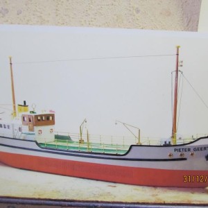 Dit is Palingboot van een ander bedrijf in Spaarndam.