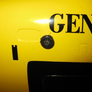 Gaatje + rubber grommet