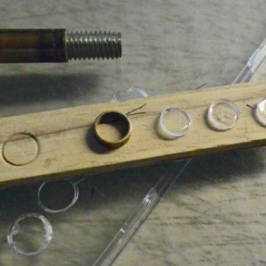 Robbe FL8 Flugsicherungsboot, glaasjes voor patrijspoortjes 1