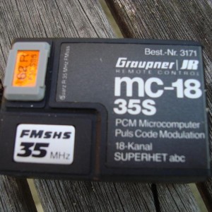 Graupner MC-18 35MHz ontvanger