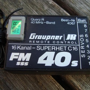 Graupner C16 40MHz ontvanger