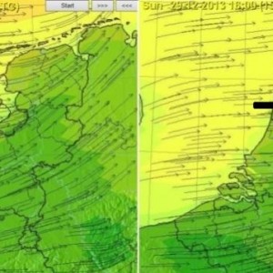 windcondities zondag