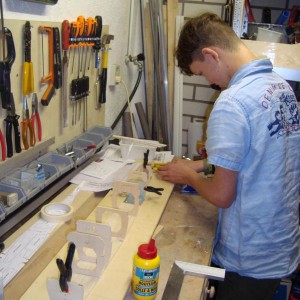 Wietse in actie
