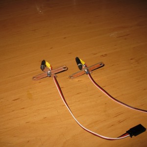 Sensors in de uiteindelijke uitvoering