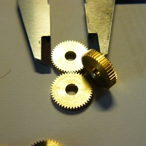 tandwielen M0,3 detail