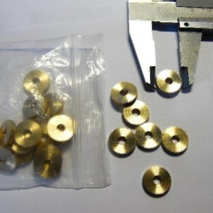 tandwielen M0,3 overzicht