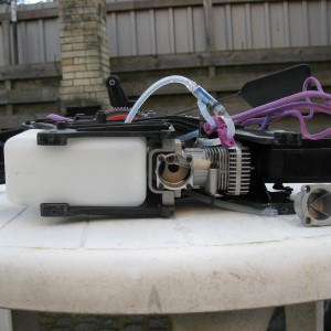 Motor word voorbereid op ontstekingssensor