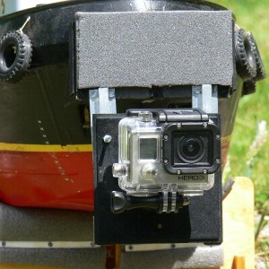 Camera onder duwblok
