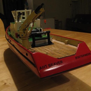 Het schip heeft zijn naam gekregen en er wordt druk gedetailleerd