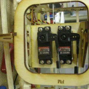 servo`s hoogteroer