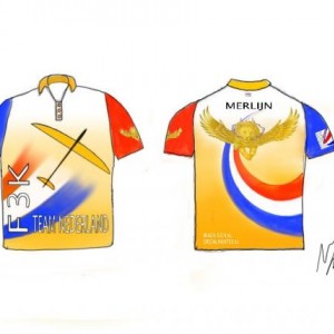 teamshirt klaar voor en achter1