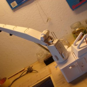 kraan met alles erop