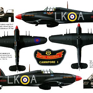 Hurricane-IIc-RAF-87Sqn-LKA