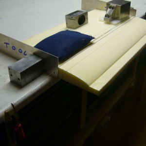 wing 08 spar core cutting