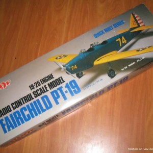 PT-19 bouwdoos Pilot OK Models