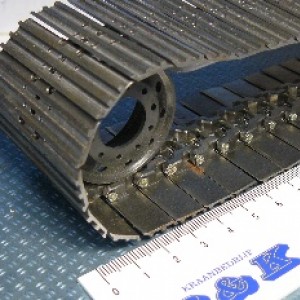 rups voor graafmachine schaal 1:16