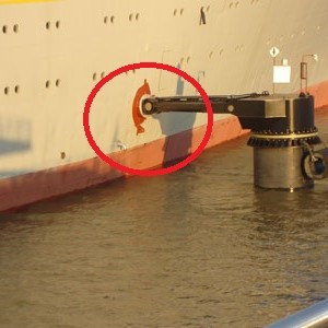 SS Rotterdam afmeerpaal1