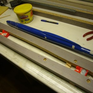 fuse 9  plug painted polshed and parting board