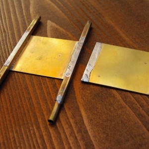 2. Cut and soldered