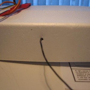 gaatje voor antenne