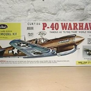 Guillows P-40 warhawk