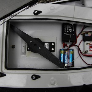 Inside Voyager 13 Kg servo.