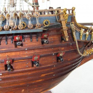 Wasa detail boeg