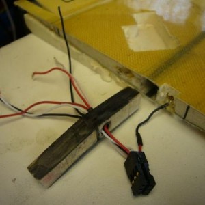 vleugel verbinder met stekkers