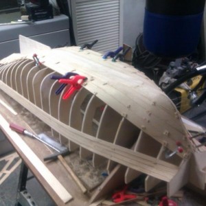 beplanking halverwege
