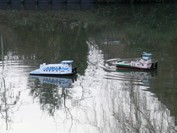 1e proefvaart van de Thyssen en de 2e vaart voor de Lehnkering 16.