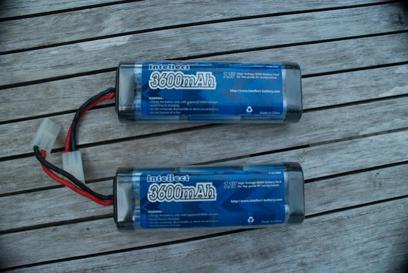 2x Intellect 3600 mAh   7.2 V NiMH accu’s