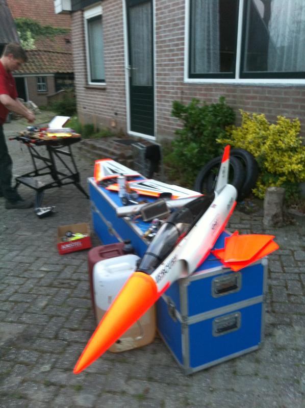 Cai Razor turbine
Toen ik hem ging overkopen.