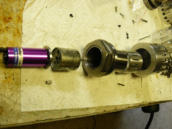 case rupstrekker aandrijfmotor exploded