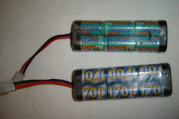conrad 3000mah nimh
Sanyo 1700mah nicd