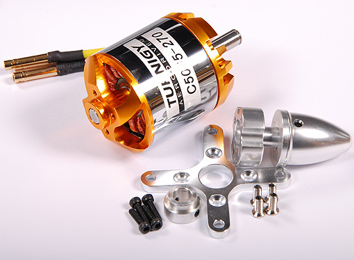 De 270kV motor van HC.