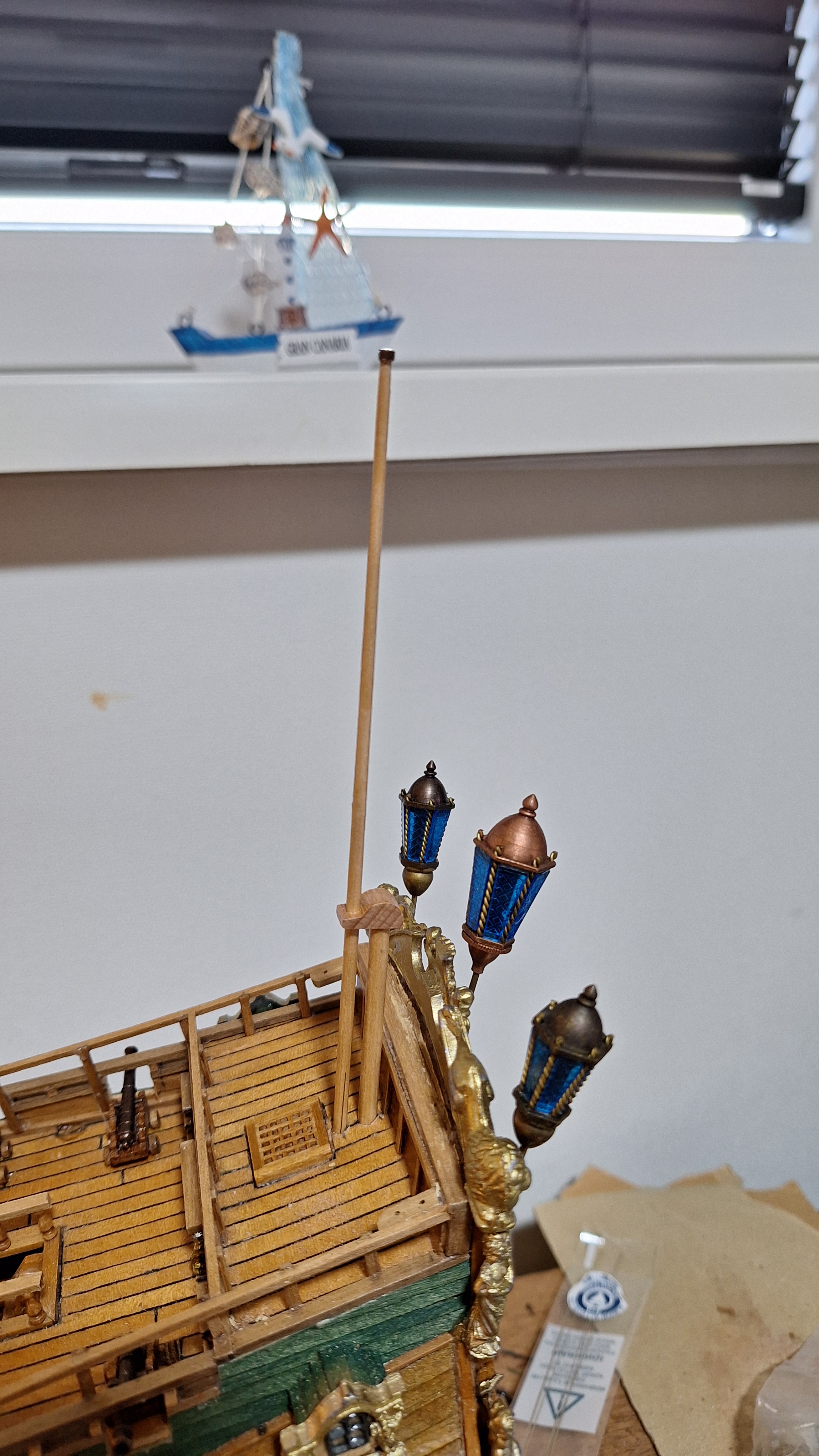 De vlaggenmast