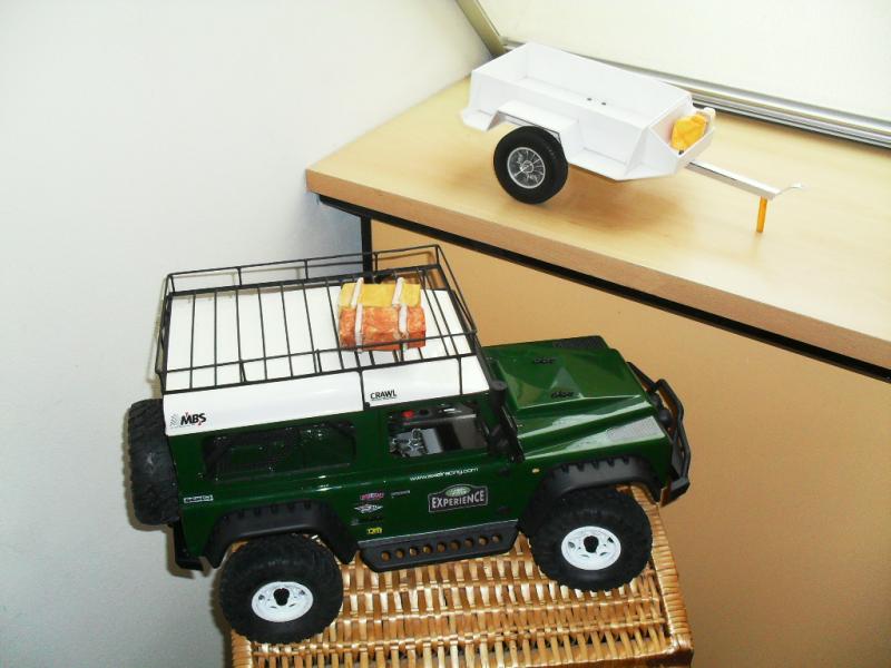 Defender & campertrailer