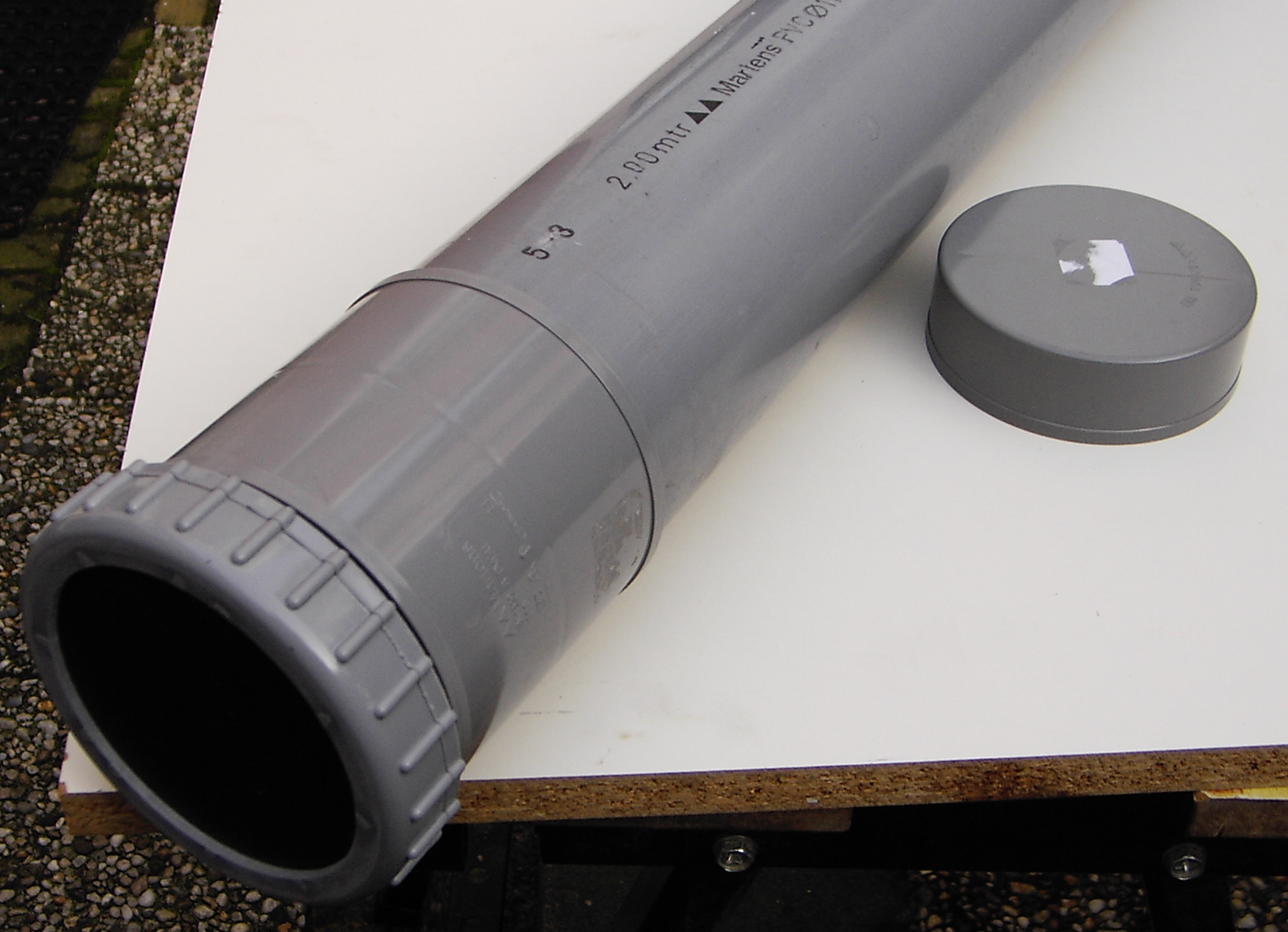 Eindstuk Op WTC Buis (Ø110 Mm)