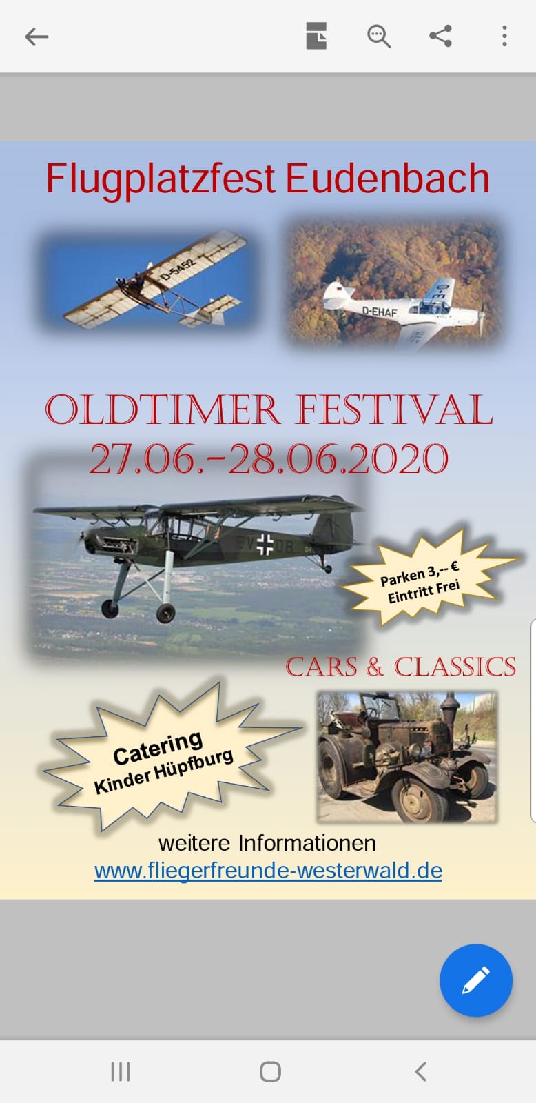 Flugplatzfest Eudenbach