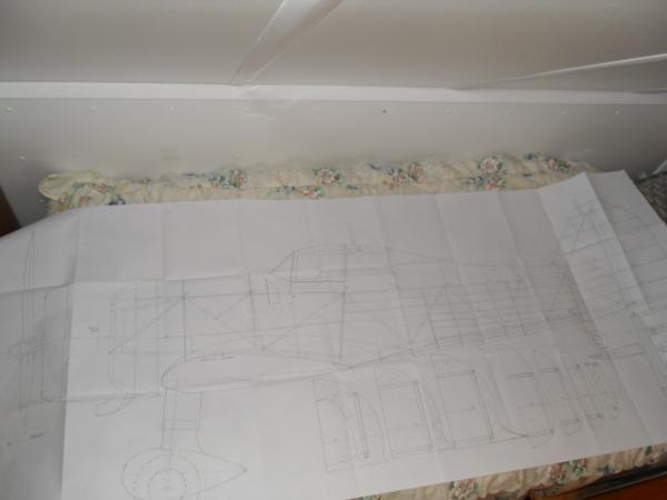 fokker DXXI tekening