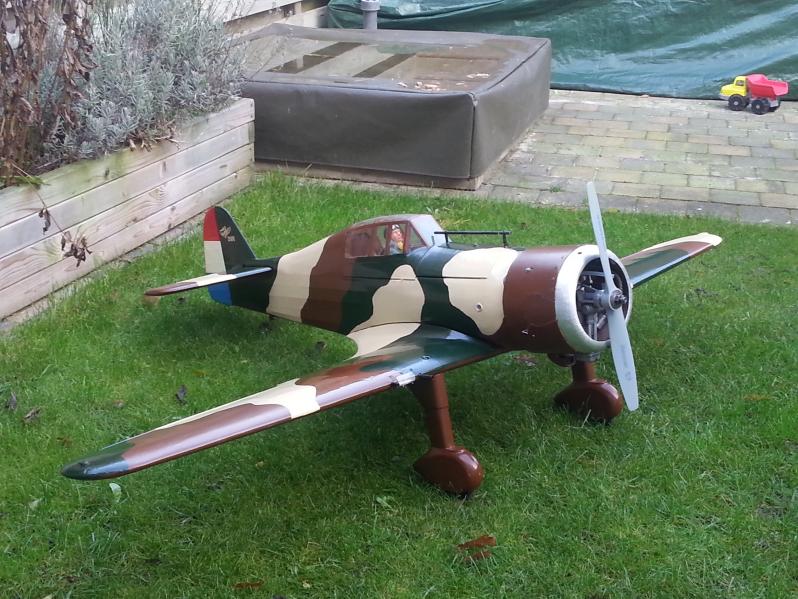 fokker in camo kleuren 1