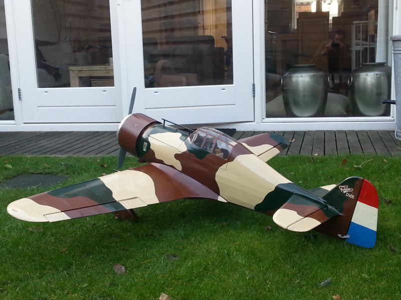 fokker in camo kleuren 2